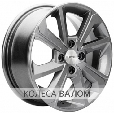 Khomen Wheels KHW1501 (Rio II) 6x15 4x100 ET46 54.1 Gray